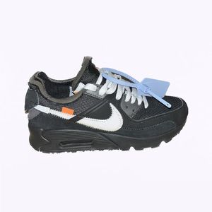 Nike Off White Air Max 90 Black Extra laces included with box